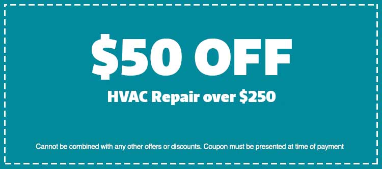 50 Off hvac repair over 250